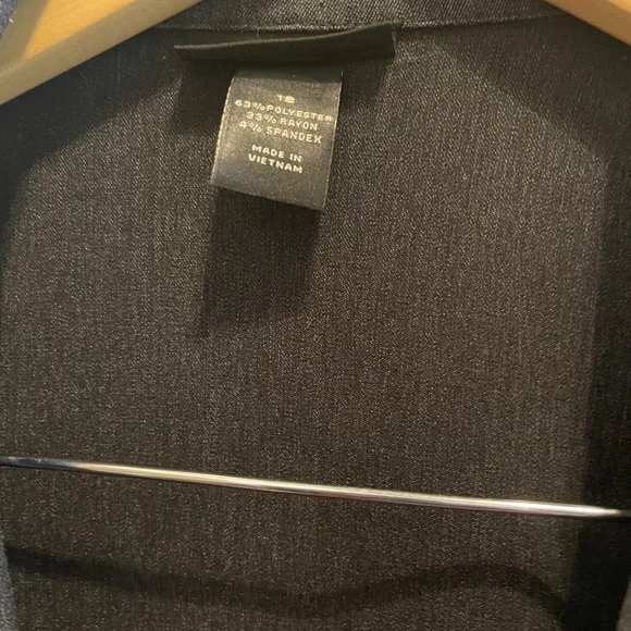 VINTAGE Hard to find Lane Bryant 2 piece Dark Gray Maxi Skirt Suit 18 - Picture 8 of 15